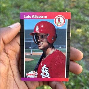 Donruss Luis Alicea Baseball Card